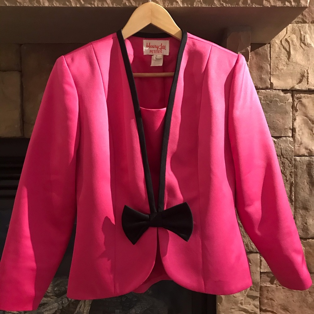Pink blazer - Henry lee